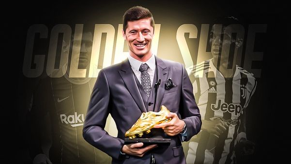 Barcelona may mắn khi sở hữu chiếc giày vàng Châu Âu Lewandowski Barcelona may mắn khi sở hữu chiếc giày vàng Châu Âu Lewandowski