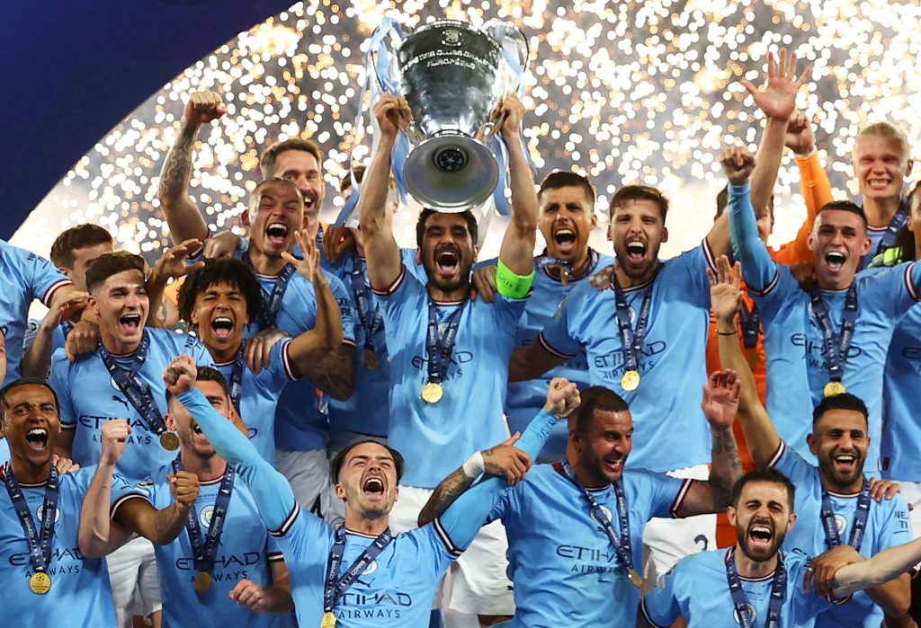 Manchester City đội bóng giành cú ăn 3 lịch sử mùa giải 2022/2023 Manchester City đội bóng giành cú ăn 3 lịch sử mùa giải 2022/2023